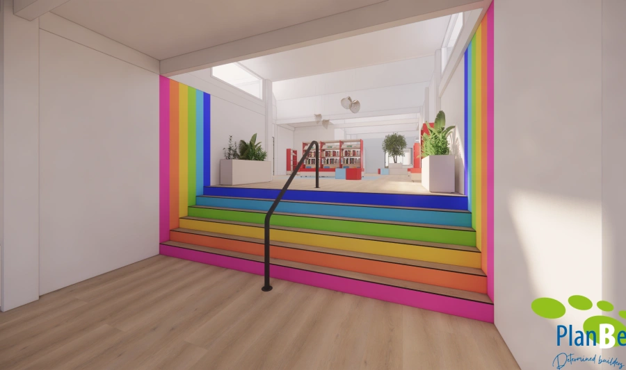 Plan Bee Onderhoud en Advies B.V. | Visuals Basisschool De Contrabas